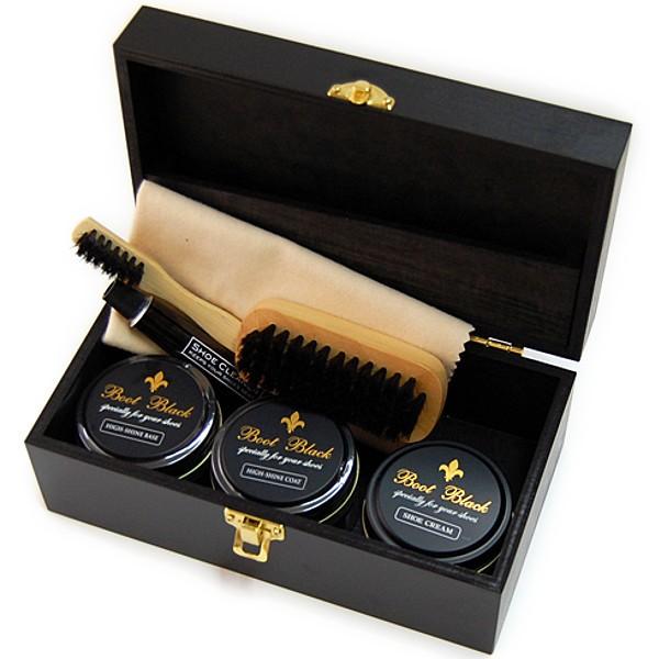 靴磨きセット ブートブラック ハイシャインセット コロンブス Columbus Boot Black シューケアセット 木箱 ボックス Box Buyee Buyee Japanese Proxy Service Buy From Japan Bot Online