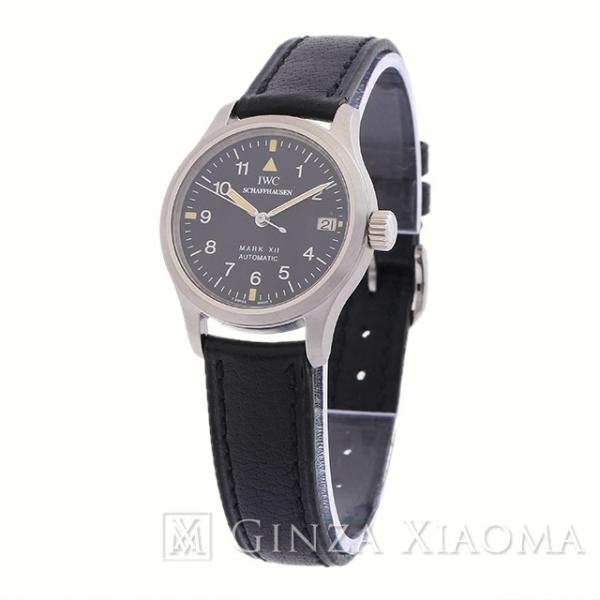 中古a 美品 Iwc アイダブリューシー マーク12 Ss レザー 黒文字盤 自動巻き Iw レディース 腕時計 ブラック Buyee Buyee Japanese Proxy Service Buy From Japan Bot Online