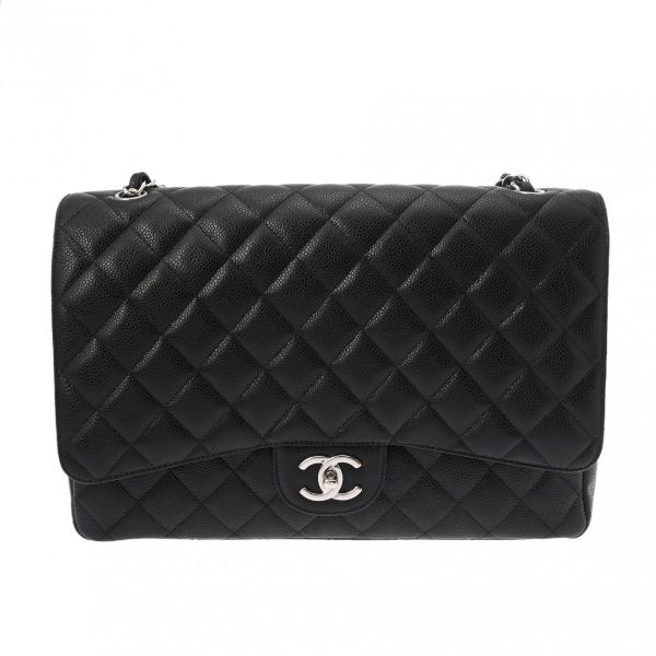 CHANEL シャネル マトラッセ Wフラップ チェーンショルダー 33cm