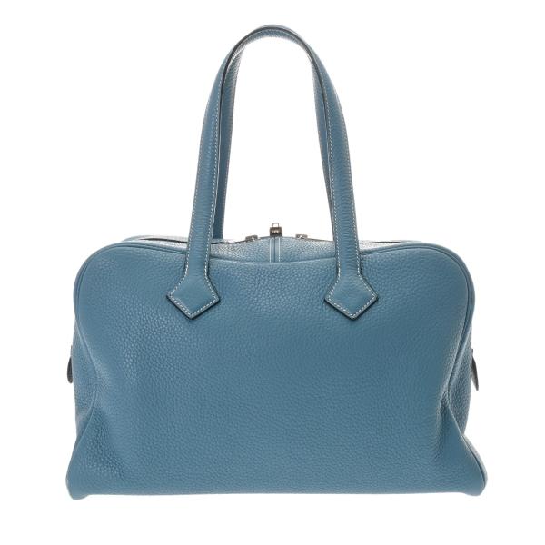 HERMES（エルメス） ヴィクトリア 35 ブルージーン □N刻印(2010年頃