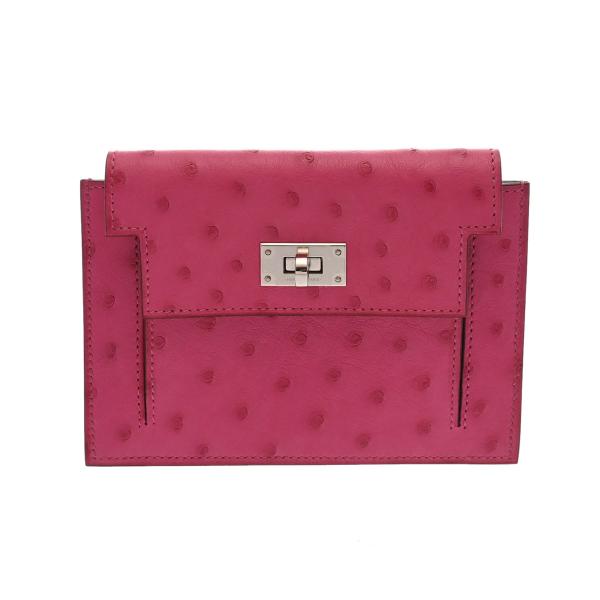HERMES（エルメス） ケリーポケットコンパクト 財布 ローズディリアン