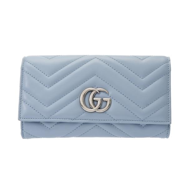 GUCCI（グッチ） GGマーモント ダブルG コンチネンタル ウォレット