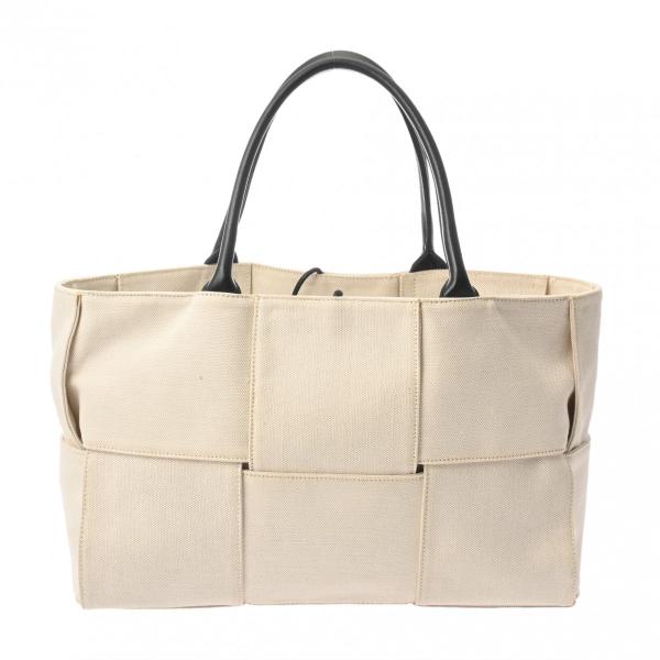 BOTTEGAVENETA ボッテガヴェネタ トートバッグミディアムアルコトート BOTTEGAVENETA ボッテガヴェネタ ザアルコ ミディアム アイボリー