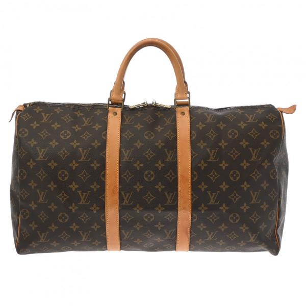 LOUIS VUITTON ボストンバッグ モノグラム キーポル50 ブラウン LOUIS VUITTON（ルイ・ヴィトン） モノグラム キーポル 50 ブラウン