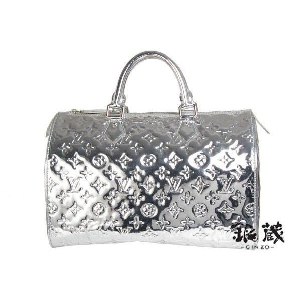 LOUIS VUITTON ルイヴィトン ミロワール スピーディ35 シルバー M95786 