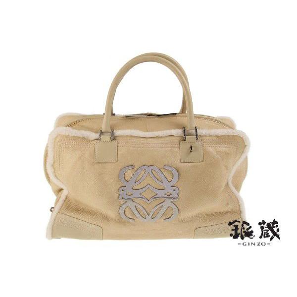 ロエベ・LOEWE アマソナ44 ベージュ ムートン(中古)◇ : 銀蔵・ヤフー 