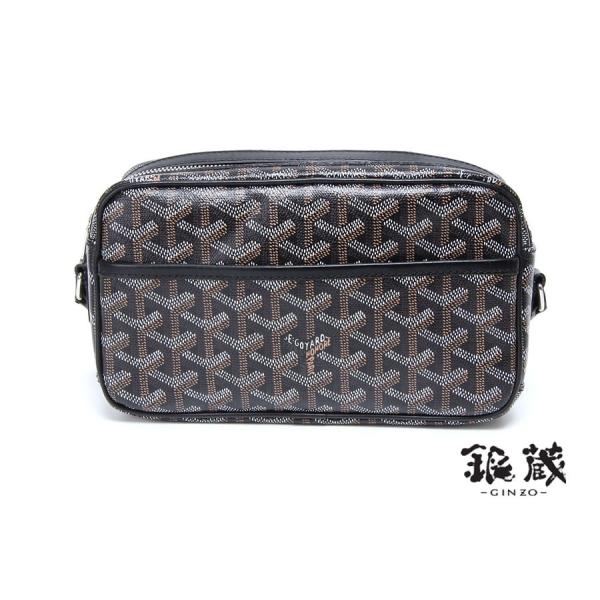 ゴヤール GOYARD カップヴェール PVC 黒ショルダーバッグ 中古