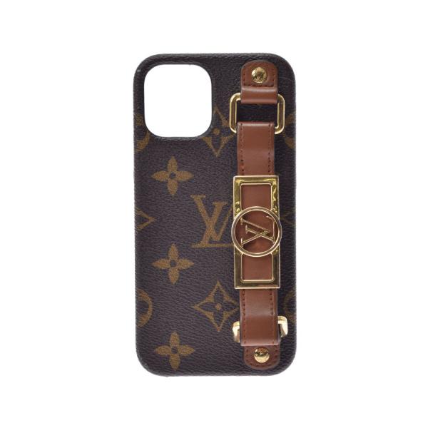 銀蔵 中古 LOUIS VUITTON ルイヴィトン モノグラム iPhone バンパード 