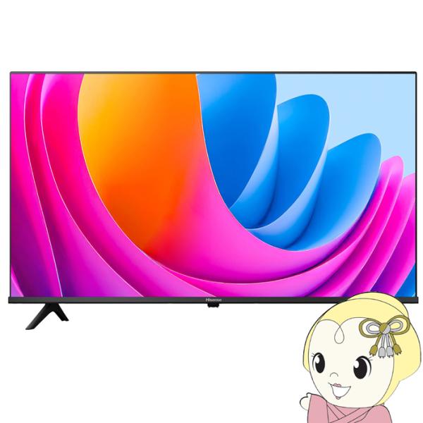 他サイト： テレビ 40型 液晶テレビ ハイセンス 40インチ フルハイビジョン チューナー内蔵 高画質 高音質 動画配信サービス Bluetooth対応  40A4Nの商品画像