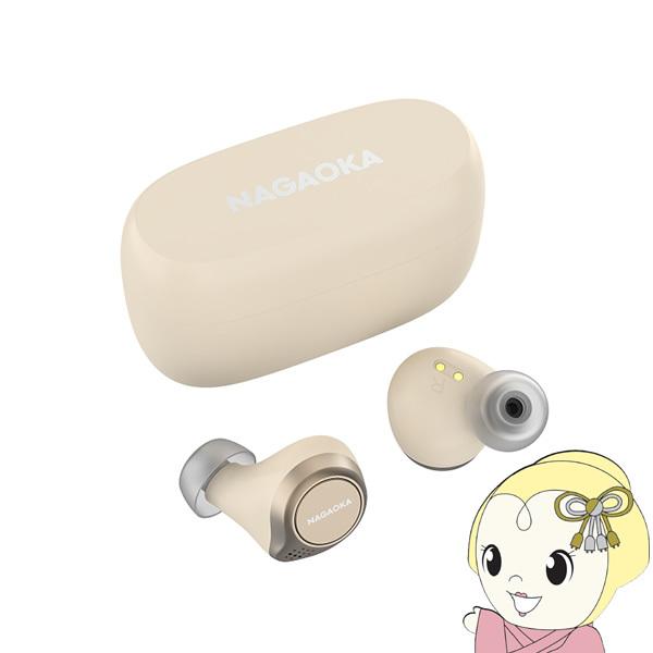 NAGAOKA Bluetooth5.0�Ή� �I�[�g�y�A�����O�@�\���� �����ԘA���Đ����S���C�����X�C���z�� �A�C�{���[ BT824IV
