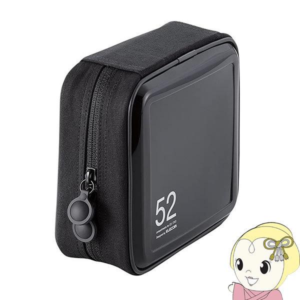 ELECOM GR CD/DVDt@Xi[P[X 52[ CCD-H52BK