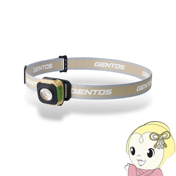 他サイト： GENTOS ジェントス LED ヘッドライト USB充電式 充電池内蔵 260ルーメン 防水 軽量50g CP-260RABの商品画像