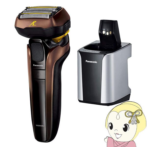 パナソニック 充電 交流式 リニアシェーバー ラムダッシュ 5枚刃 全自動洗浄充電器付 ブラウン Es Lv7f T ぎおん 通販 Paypayモール