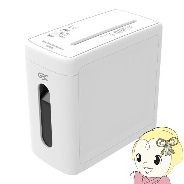 シュレッダー GBC スーパーサイレントシュレッダ GSHA3809X-WS ホワイト 超静音設計38db クロスカット