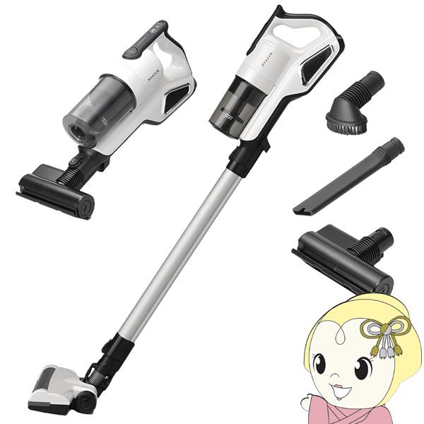 他サイト： 掃除機【メーカー直送】マクスゼン MAXZEN サイクロン式コードレススティッククリーナー ホワイト JC30SM01-WHの商品画像