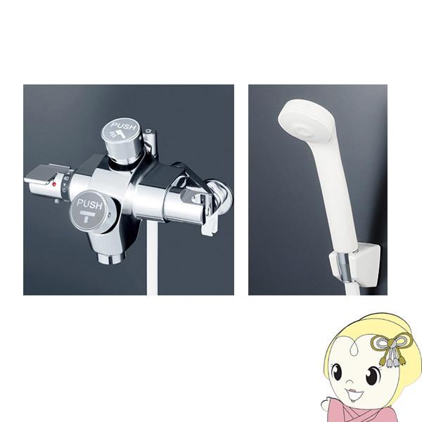 KVK 自閉式サーモスタット式シャワー KF3040N (水栓金具) 価格比較 