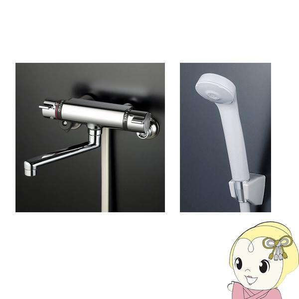 KVKサーモスタット式シャワーセットKF800WT寒冷地仕様未使用品 KVK サーモスタット式シャワー(寒冷地用) KF800WT (水栓金具