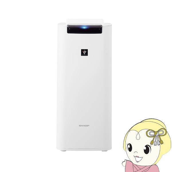 シャープ 加湿空気清浄機 KI-RS40-W プラズマクラスター25000 スリム型 除菌 脱臭 花粉 ウイルス対策 SHARP ホワイト