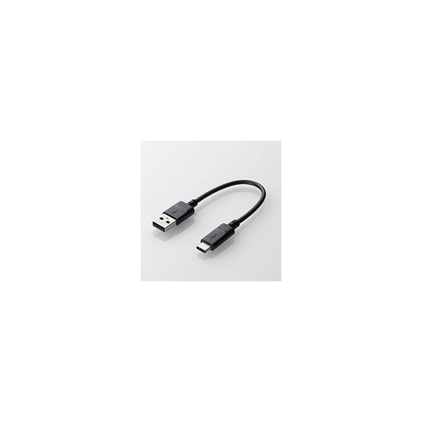 �G���R�� USB2.0�P�[�u�� �F�ؕi A-C MPA-AC01NBK 0.15m
