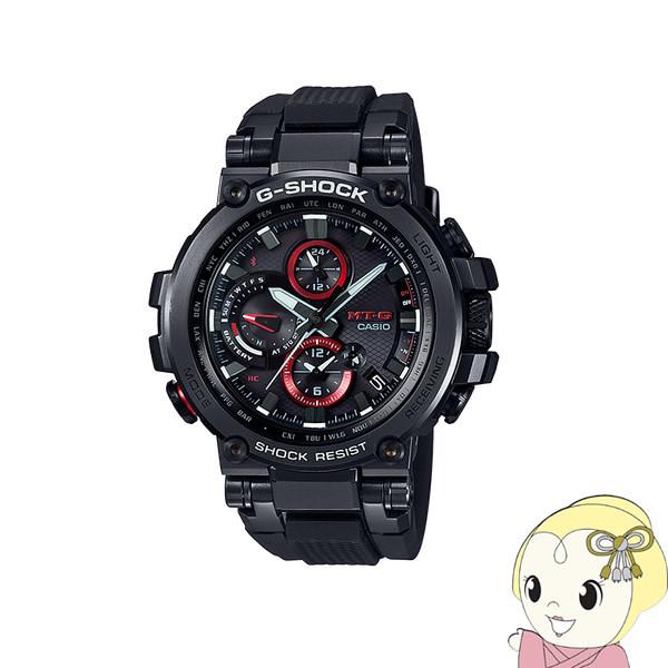 �J�V�I CASIO G-SHOCK MTG-B1000B-1AJF ���^���x�[�� Bluetooth���� �d�g���v �\�[���[�[�d