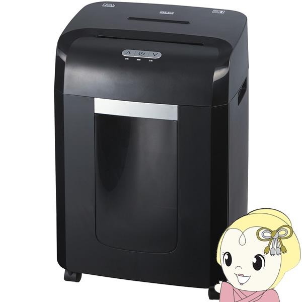 ナカバヤシ シュレッダー パーソナルシュレッダ515 ブラック NSE-515BK クロスカット A4