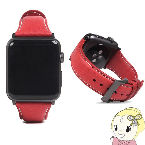 Apple Watch 42/44mm �p �o���h Minerva Box Leather ���b�h SD18390AW
