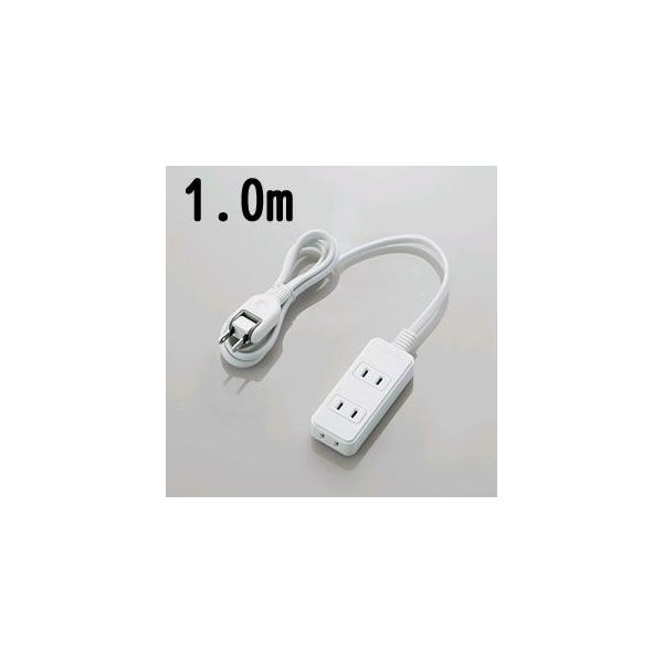 ELECOM(�G���R��) �d���^�b�v T-S02-2310WH 3�� 1.0m