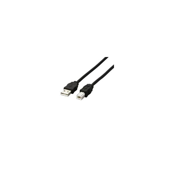 ELECOM �G�RUSB�P�[�u�� A-B 3m USB2-ECO30