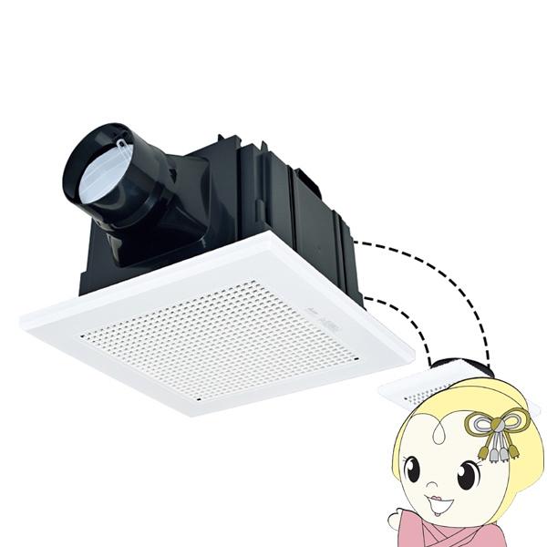 三菱電機 換気扇 天井埋込形換気扇 2部屋用低騒音形 ダクト用