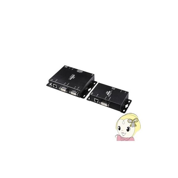 サンワサプライ PoE対応DVIエクステンダー(セットモデル) VGA-EXDVPOE サンワダイレクト本店 サンワサプライ【オフィス・PC周辺通販】