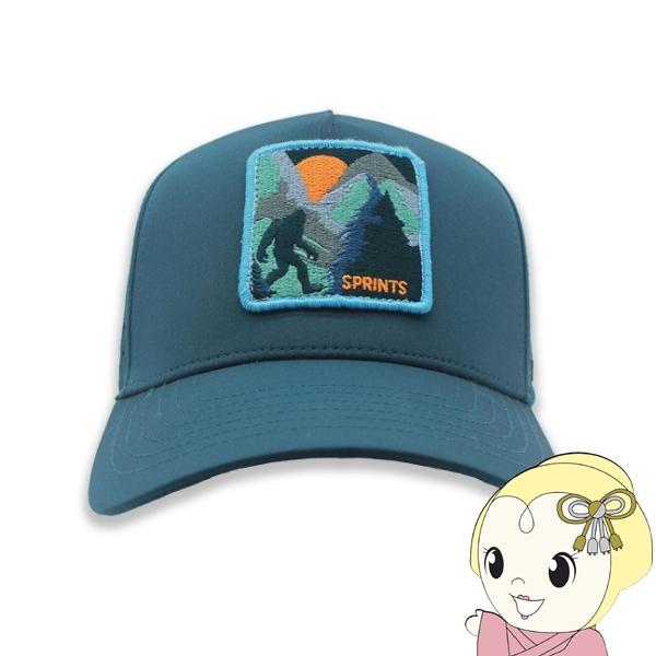 【SPRINTS】Big Foot VP Hat (Unisex)■深めにかぶれるストラクチャーキャップ■軽量フェザーウェイトポリエステル生地■レーザーカット ヒートリリース ベンチレーション■スウェットバンド（吸汗速乾）■クイックドライ■...