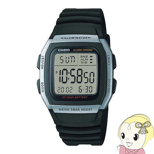 CASIO �r���v �X�^���_�[�h�E�H�b�` �J�V�I �R���N�V���� W-96H-1AJH
