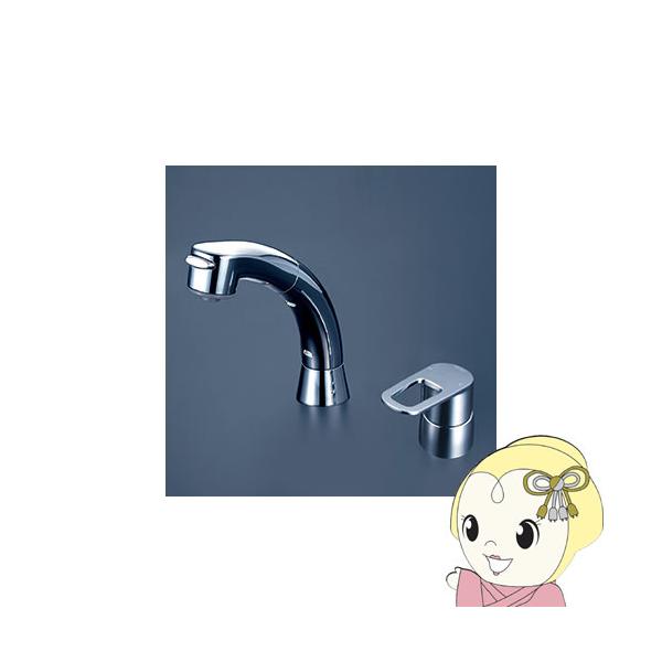 KVK FSL121DET シングルレバー混合栓 洗髪シャワー(eレバー) KVK シングル洗髪シャワー(eレバー)(寒冷地用) FSL121DZET (水栓金具