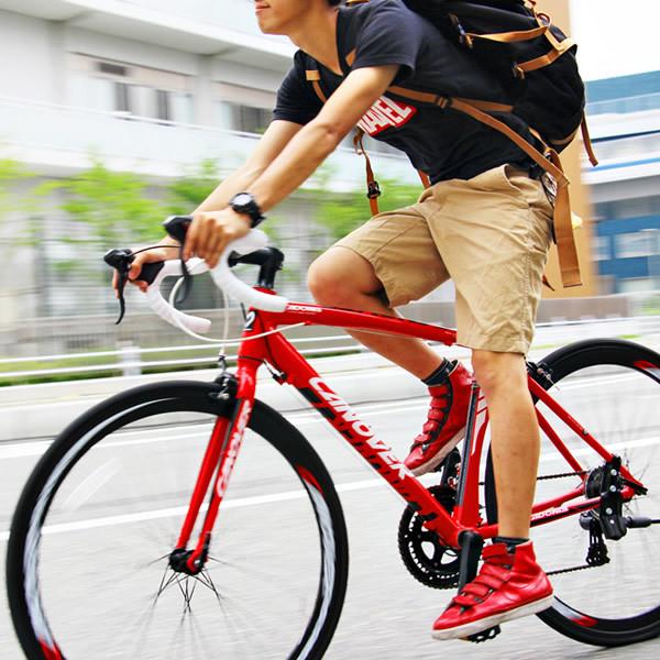 CANOVER レッド ロードバイク CANOVER レッド ロードバイク