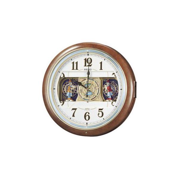 SEIKO　電波掛け時計　RE559H　新品未使用　電波時計　からくり時計 SEIKO セイコー 電波 掛け時計 RE559H からくり時計 掛時計 名