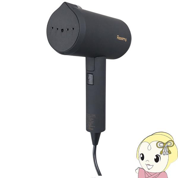 KALOS BEAUTY TECHNOLOGY �J���X �R�[�h�� �ߗރX�`�[�}�[ Roomy Stylish Steamer �u���b�N RM-SS401-B/srm