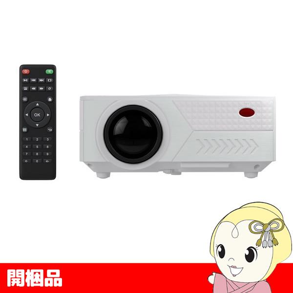 定価15180円　ホームプロジェクター　内蔵スピーカーSD-PJHD02 楽天市場】エアリア LED プロジェクター 小型 最大150インチ相当