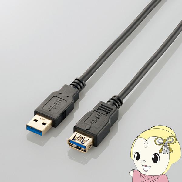 �G���R�� USB3.0�����P�[�u���iA-A�j 2m �u���b�N USB3-E20BK