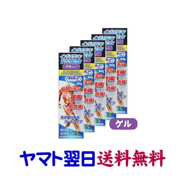 バンダールゲルEX 60g ×5個セット インドメタシン配合 三友薬品