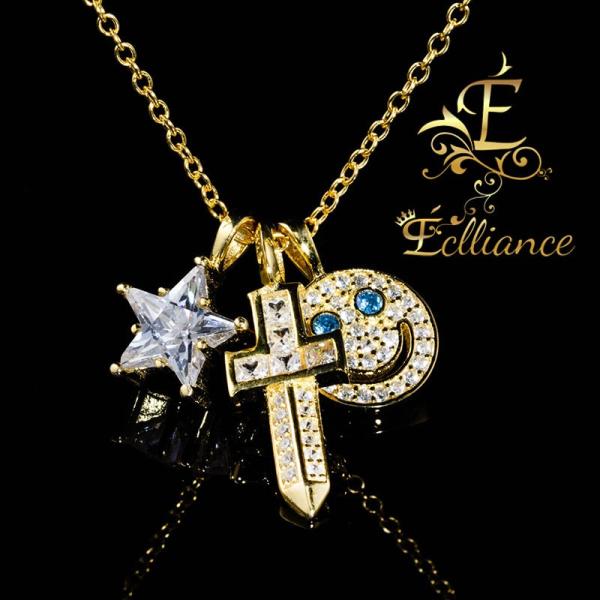 Eclliance エクリアンス Star Sword Smile Neckless