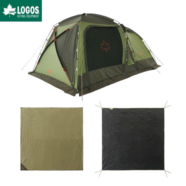 ロゴス　テント　パネルスクリーンドゥーブル　XL 6人用 LOGOS（ロゴス） ツールーム テントチャレンジセットneos PANEL