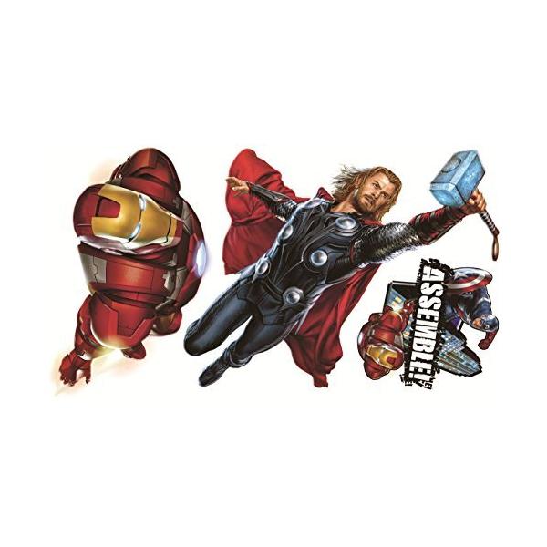 マーベルスーパーヒーローコミック アベンジャーズ映画 キャプテンアメリカ ハルク アイアンマン ソー ホークアイ ブラックウィドウウォールデカール Ys Gip 通販 Yahoo ショッピング