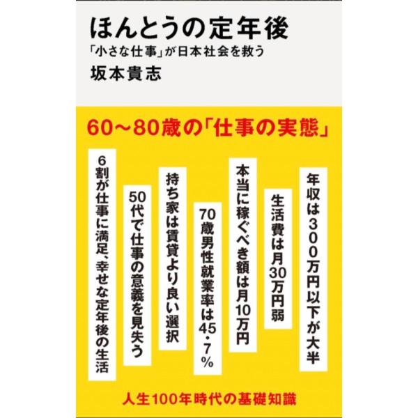 ほんとうの定年後　「小さな仕事」が日本社会を救う　（講談社現代新書）