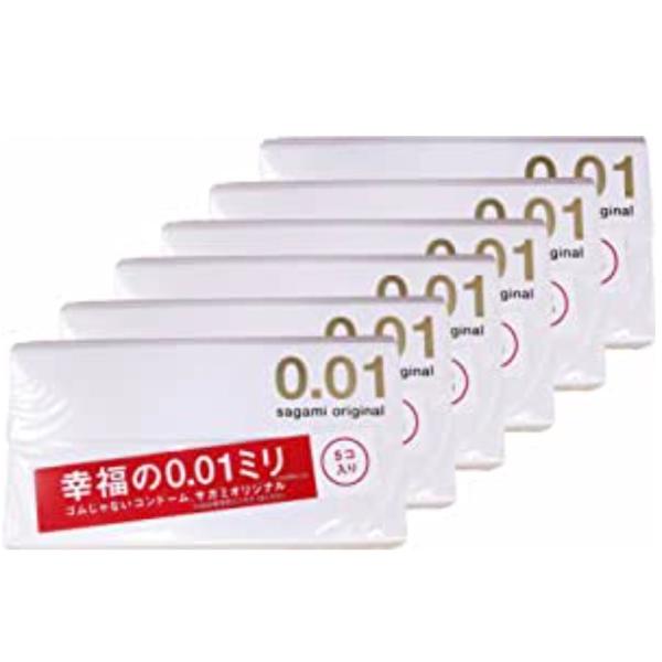 サガミオリジナル0.01　５個入り×6個セット
