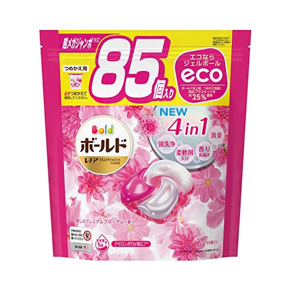 ボールド ジェルボール 4D プレミアム　 詰替え 90個×2個 2箱 360個 ボールド ジェルボール4D プレミアムブロッサム 詰替え 超メガジャンボ