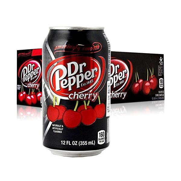 Dr Pepperドクターペッパー ドクターペッパーチェリー 355ml×12