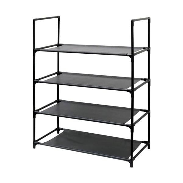 サイズ:約57×28×71.8cm材質:スチール、ポリプロピレン、不織布 PPポリプロピレンコーティング原産国:中国耐荷重約:4kgまで、棚1段あたり1kgまで