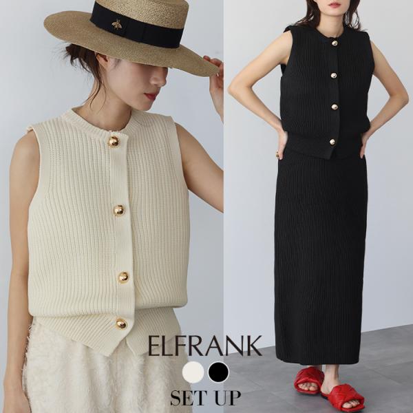 GIRL DRESS FOR NOW セットアップ レディース カジュアル ニット