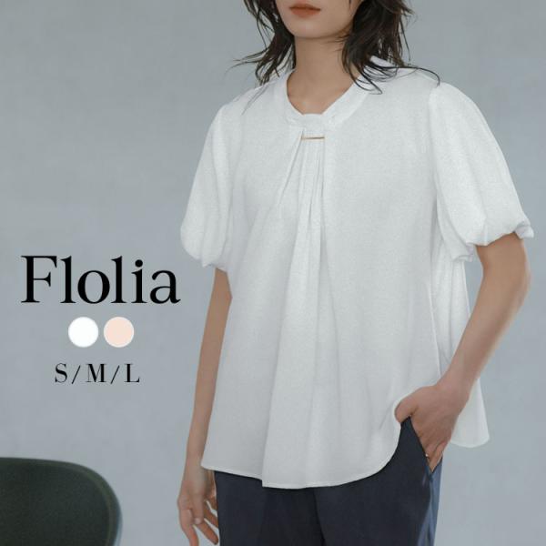 A201＊大きいサイズLL＊オフィスカジュアル6点セット＊半袖ブラウス girl-k_flo-vn-199