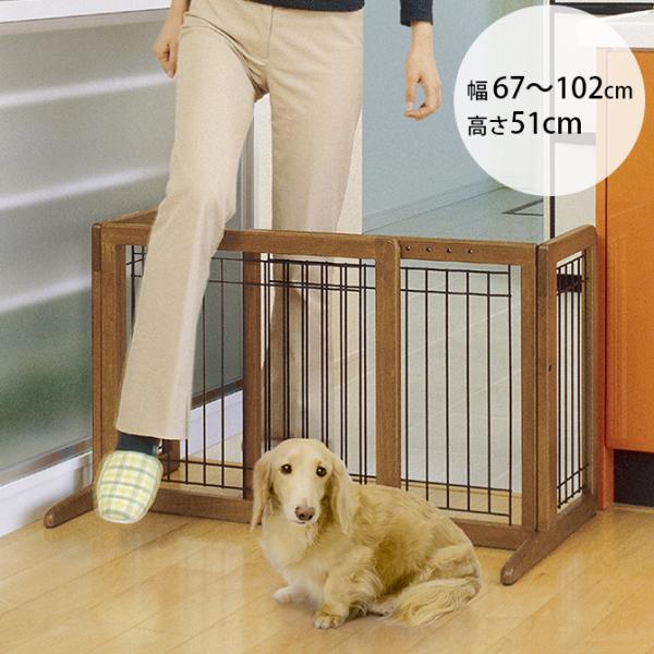 犬用 フェンス ゲート 通せんぼ 木製 Richell リッチェル ペット用木製おくだけゲート Ga Uminecco ウミネッコ 通販 Yahoo ショッピング